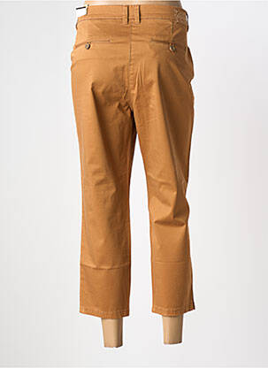 Pantacourt stretch taille normale marron TONI femme