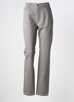 Jeans coupe slim gris LCDN femme