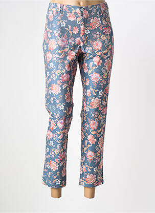 Pantalon 7/8 bleu WALTRON femme