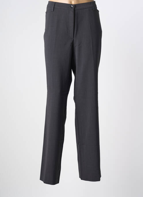 Pantalon droit taille à pinces taille normale gris GARDEUR femme