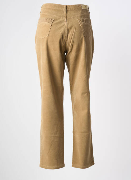 Pantalon slim stretch taille normale beige WALTRON femme