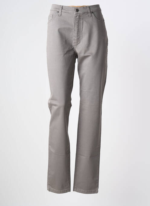 Jeans coupe slim gris LCDN femme