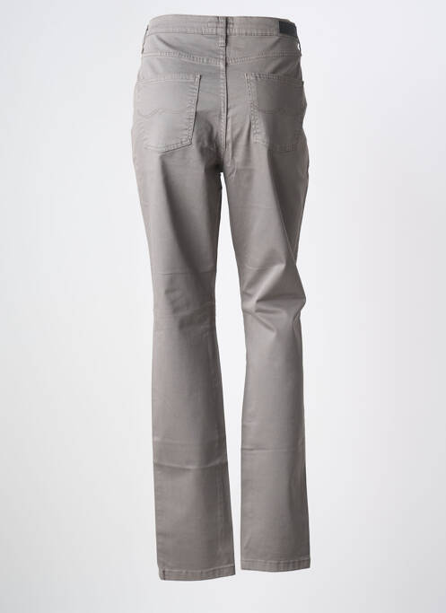 Jeans coupe slim gris LCDN femme