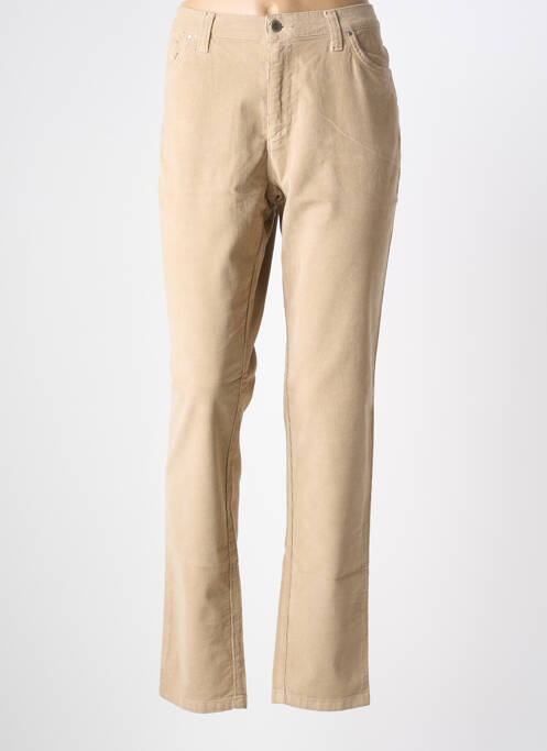 Pantalon slim beige clair WALTRON femme