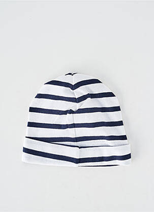 Bonnet maille fine bleu ELLE EST OU LA MER enfant