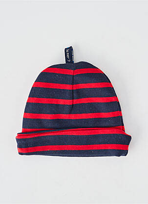 Bonnet rouge ELLE EST OU LA MER garçon