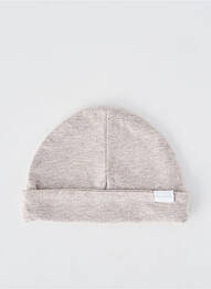 Bonnet maille fine beige NOPPIES enfant