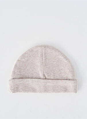 Bonnet maille fine beige NOPPIES enfant