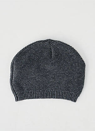 Bonnet bord-côtes gris NOPPIES enfant