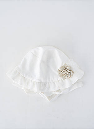 Chapeau blanc MAYORAL fille