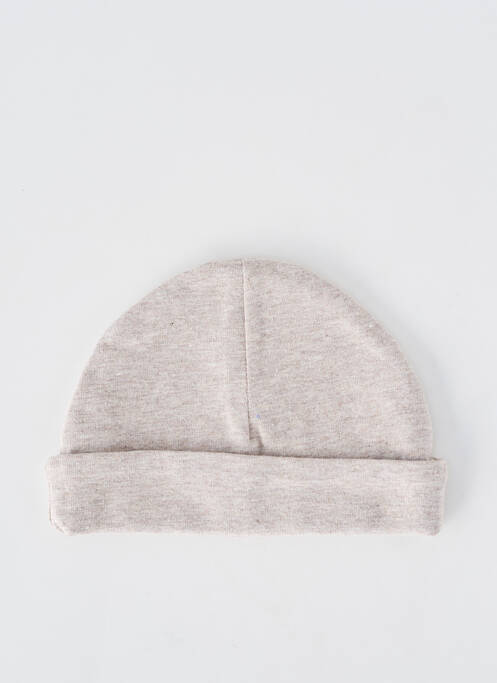 Bonnet maille fine beige NOPPIES enfant