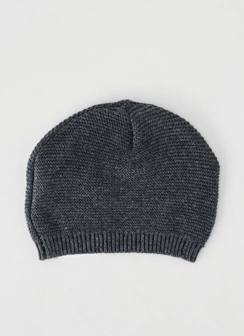 Bonnet bord-côtes gris NOPPIES enfant