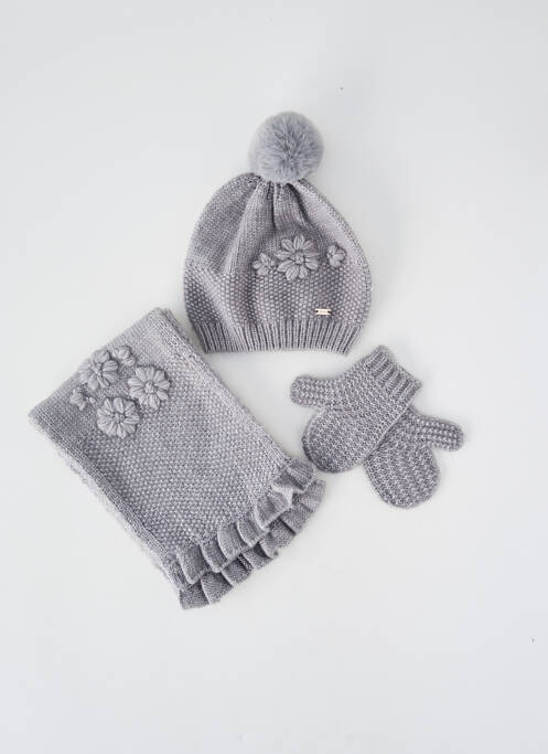 Bonnet gris MAYORAL fille