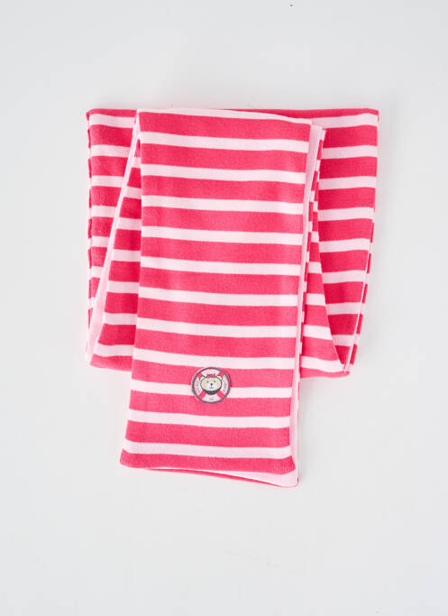 Echarpe rose ELLE EST OU LA MER fille