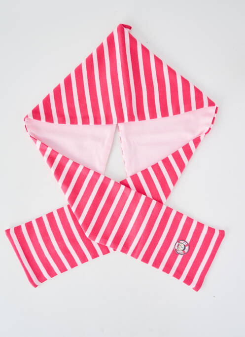 Echarpe rose ELLE EST OU LA MER fille