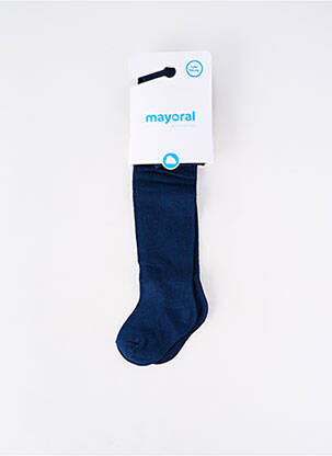 Collants stretch bleu MAYORAL fille