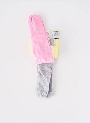 Collants stretch rose CALZITALY fille