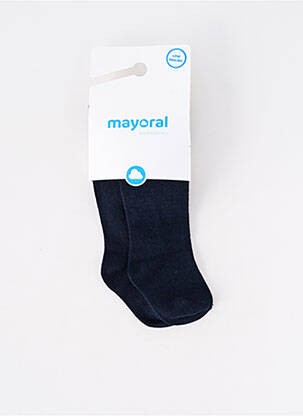 Collants stretch bleu MAYORAL fille