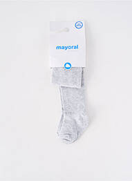 Collants stretch gris MAYORAL fille