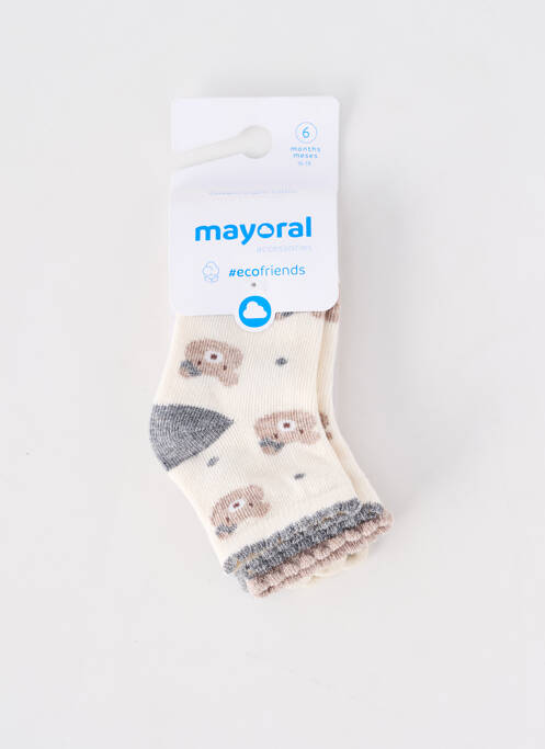 Chaussettes beige MAYORAL fille