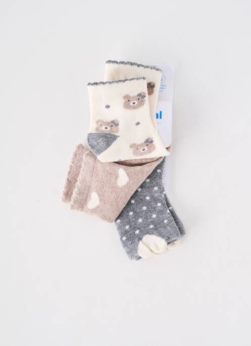 Chaussettes beige MAYORAL fille