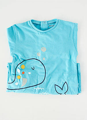 Pyjama fermeture pressionnée bleu BABY BOL garcon