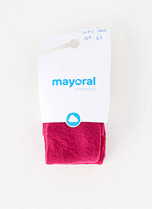 Collants stretch rose MAYORAL fille