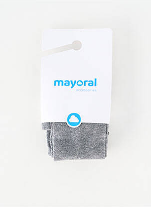 Collants stretch gris MAYORAL fille