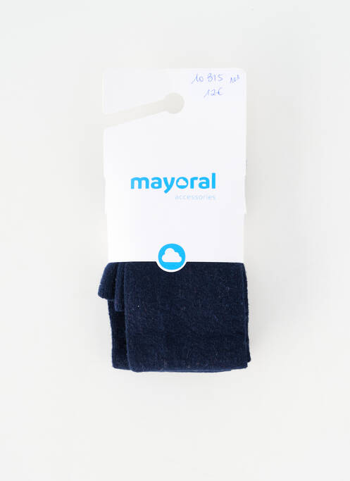 Collants bleu MAYORAL fille