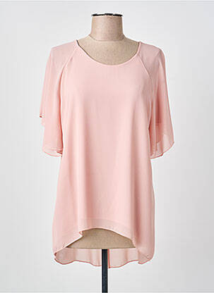 Top manches courtes manches courtes rose COULEURS DU TEMPS femme