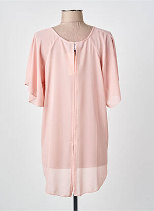 Top manches courtes manches courtes rose COULEURS DU TEMPS femme