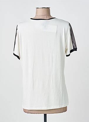 Top stretch manches courtes beige GUY DUBOUIS femme