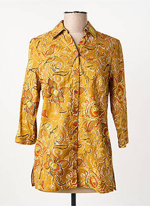 Chemisier jaune GUY DUBOUIS femme