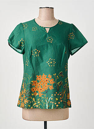 Top vert GUY DUBOUIS femme