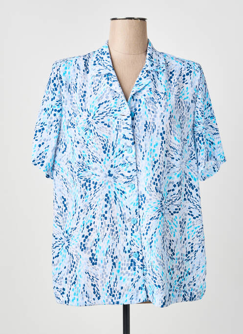 Chemisier bleu FRANCE RIVOIRE femme