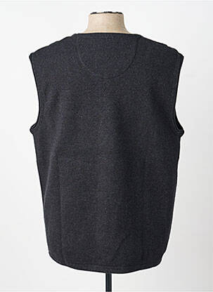 Gilet sans manche tissage chiné gris FYNCH-HATTON homme