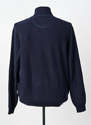 Gilet manches longues manches longues bleu FYNCH-HATTON homme