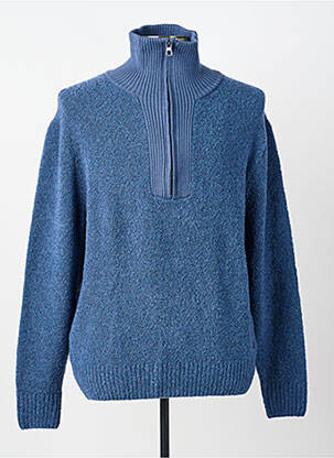 Pull stretch manches longues bleu PIERRE CARDIN homme