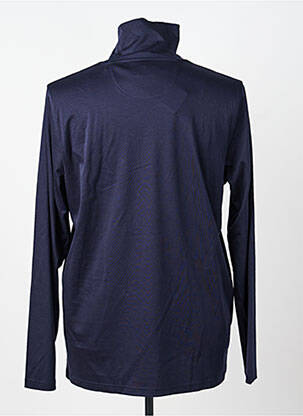 Sous-pull stretch manches longues bleu FYNCH-HATTON homme