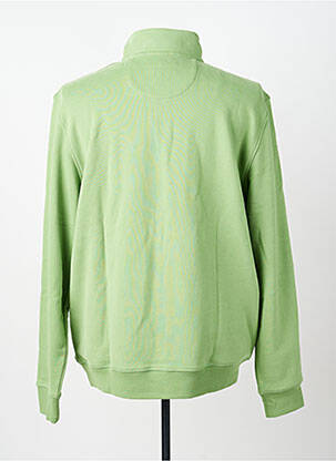 Sweat-shirt stretch manches longues vert FYNCH-HATTON homme