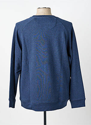 Sweat-shirt stretch manches longues bleu FYNCH-HATTON homme