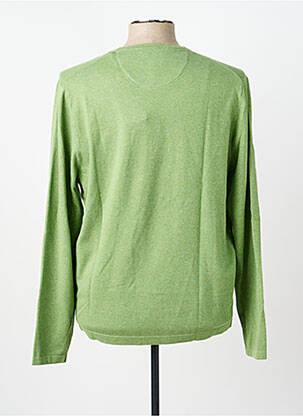 Pull stretch manches longues vert FYNCH-HATTON homme