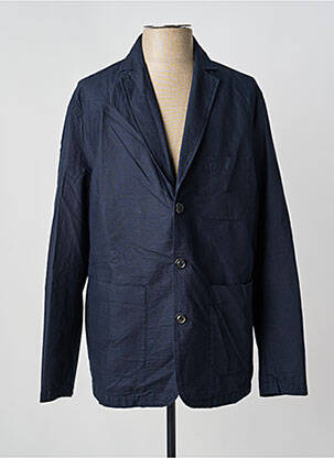 Blazer coupe cintrée bleu FYNCH-HATTON homme