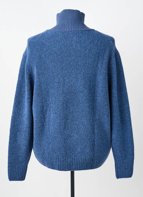 Pull stretch manches longues bleu PIERRE CARDIN homme