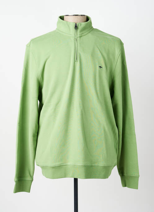 Sweat-shirt stretch manches longues vert FYNCH-HATTON homme