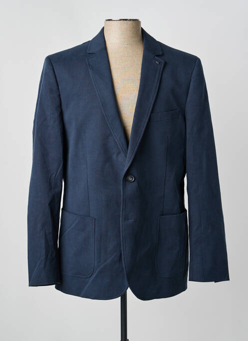 Blazer coupe cintrée bleu FYNCH-HATTON homme