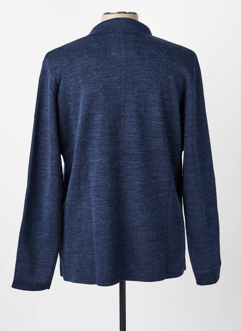 Blazer tissage chiné bleu FYNCH-HATTON homme