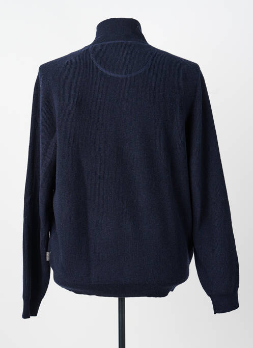 Gilet manches longues manches longues bleu FYNCH-HATTON homme