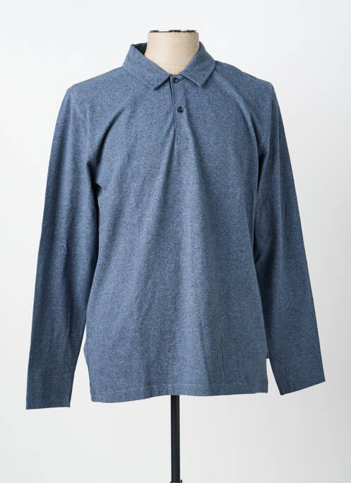 Polo bleu PIERRE CARDIN homme