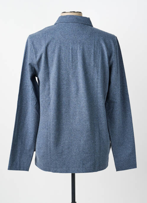 Polo bleu PIERRE CARDIN homme